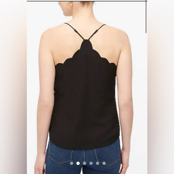 NWT J.Crew Scalloped Cami Tank, Size 12 - Picture 4 of 9